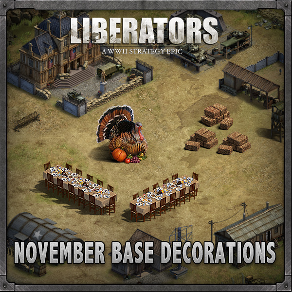 Give your troops the Thanksgiving dinner they deserve!